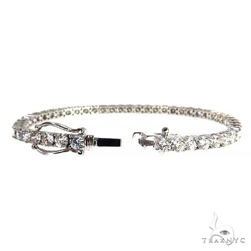 14K Gold Diamond Tennis Bracelet 68006 - Image 2