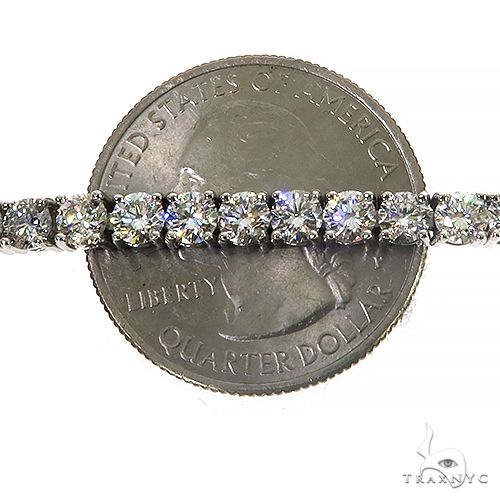 14K Gold Diamond Tennis Bracelet 68006 - Image 5