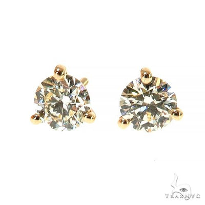 60 Pt Lab Diamond Stud Earrings 68057 - Image 1