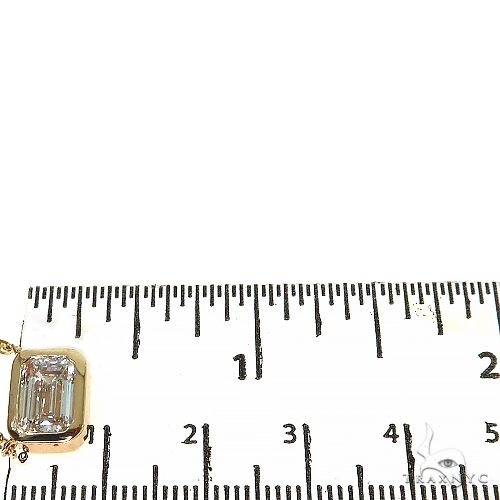 14K Gold Lab Diamond Necklace 68072 - Image 6