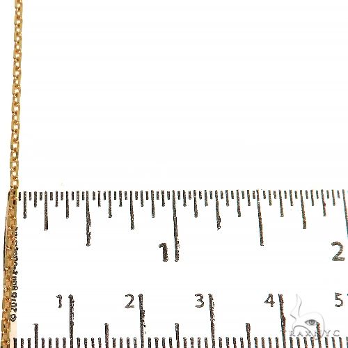 14K Gold Lab Diamond Necklace 68072 - Image 7