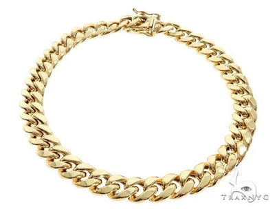Miami Cuban Link Bracelet Hollow 8.5 Inches 9mm   68073 - Image 1