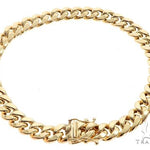Miami Cuban Link Bracelet Hollow 8.5 Inches 9mm   68073 - Image 3