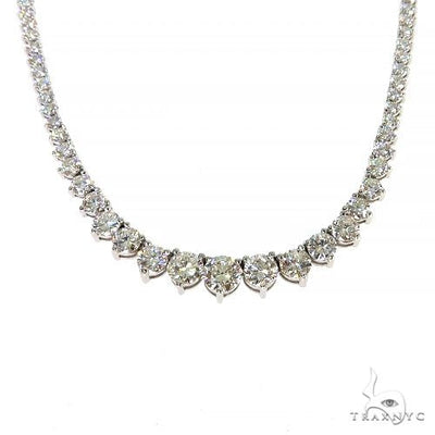 14K Gold Diamond Necklace 68081 - Image 1