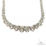 14K Gold Diamond Necklace 68082 - Image 2