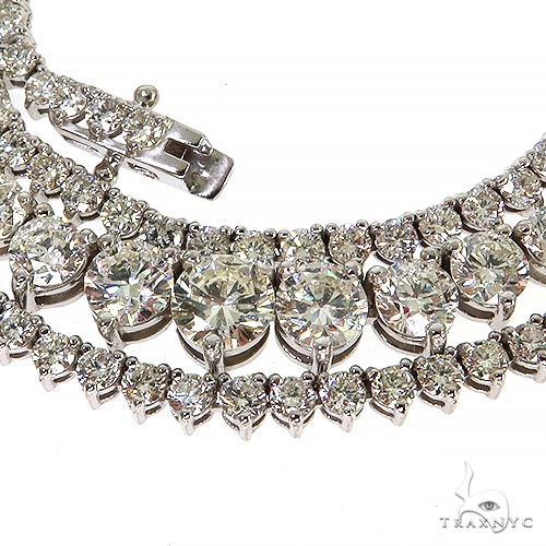 14K Gold Diamond Necklace 68082 - Image 4