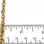 14K Gold Cable Link Bracelet 68085 - Image 5