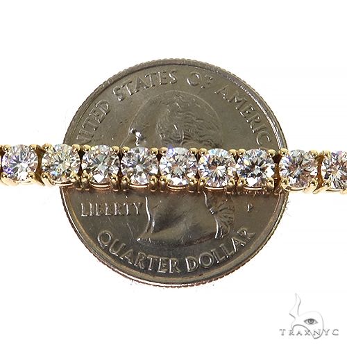 20 Pt Diamond Tennis Anklet Bracelet (Lab) 68247 - Image 4
