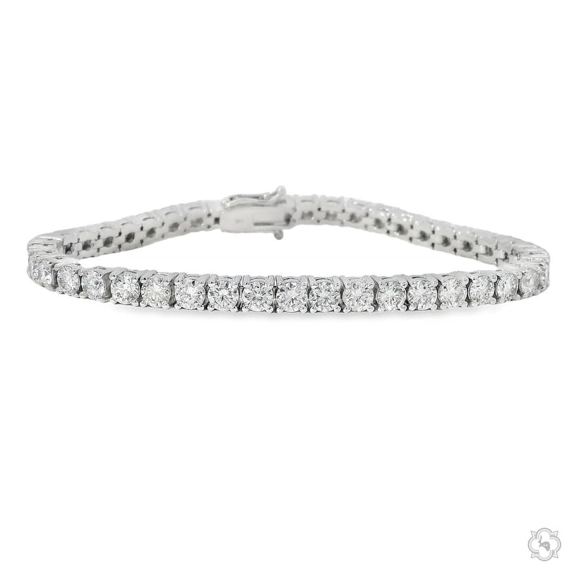 20 Pt Diamond Tennis Anklet Bracelet (Lab) 68249 - Image 1