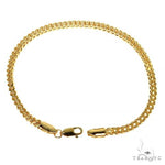 14k Yellow Gold Hollow Franco 2.8mm 8 inches   68268 - Image 3