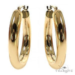 14K Gold Hoop Earrings 68500 - Image 1