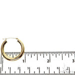 14K Gold Hoop Earrings 68500 - Image 4