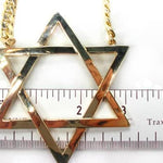 King David Star and Chain 3.10 Inches Wide  6853 - Image 3