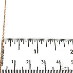 14k Rose Gold solid cable link 1.2mm 18 inches 68735 - Image 5