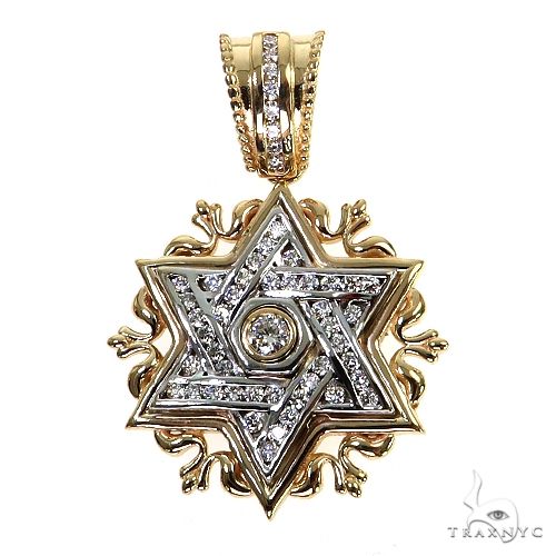 Diamond David Star Pendant 69057 - Image 1