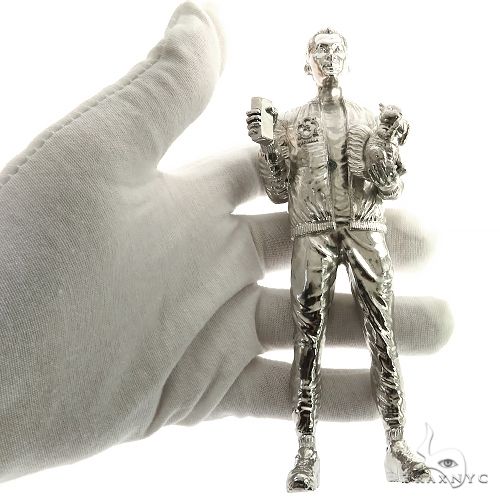 Traxtion Figure Statue .925 Silver -Large 69071 - Image 6