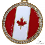 Canada Flag Diamond Frame Pendant 69161 - Image 3