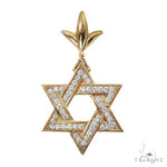 Star Of David Diamond Pendant Large 69556 - Image 1