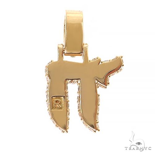 Sparkling Spirit Chai Diamond Pendant 69559 - Image 3