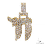 Diamond Chai Pendant Medium 69578 - Image 1