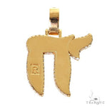 Diamond Chai Pendant Large 69580 - Image 4