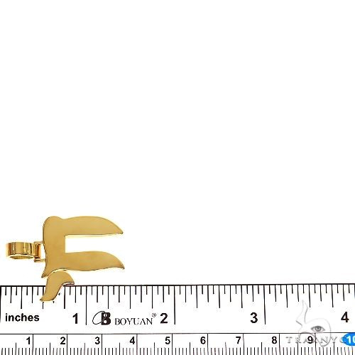 18K Gold Chai Pendant 69586 - Image 6