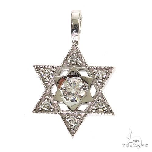 Star Of David Diamond Pendant 69605 - Image 1