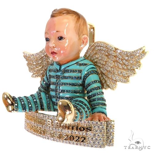 3D Angel Baby Memorial Pendant 69634 - Image 4
