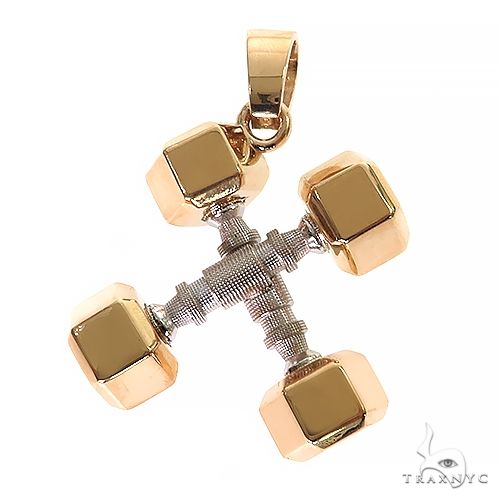 Dumbbells Barbells Fitness Pendant 69688 - Image 4