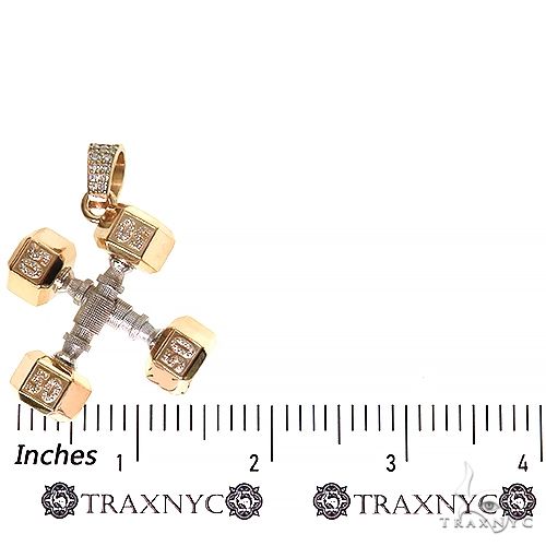 Dumbbells Barbells Fitness Pendant 69688 - Image 5