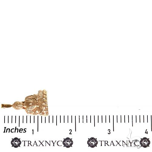 14K Gold Buddha Pendant 69689 - Image 6
