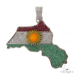 Kurdish Flag Pendant 69690 - Image 1