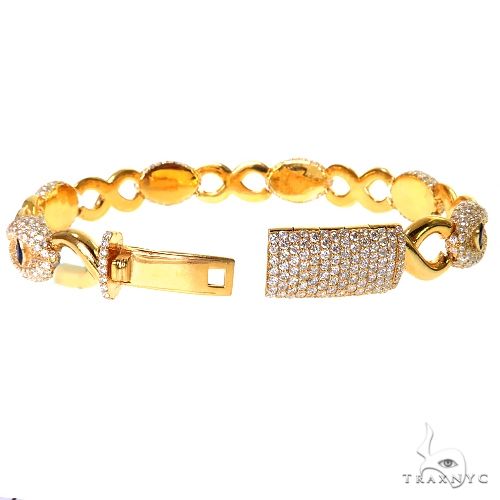 Evil Eye Infinity Diamond Bracelet 69697 - Image 2