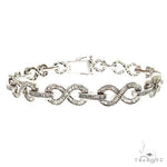 Baguette Diamond Infinity Bracelet 69700 - Image 1