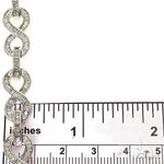 Baguette Diamond Infinity Bracelet 69700 - Image 6