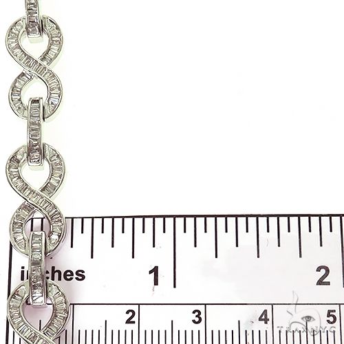 Baguette Diamond Infinity Bracelet 69700 - Image 6