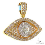 Diamond Evil Eye Pendant 69711 - Image 2