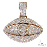Diamond Evil Eye Pendant 69712 - Image 1