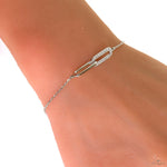 Paperclip Diamond Bracelet 69793 - Image 4