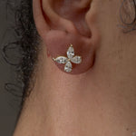 Diamond Butterfly Earrings (Lab) 69832 - Image 15
