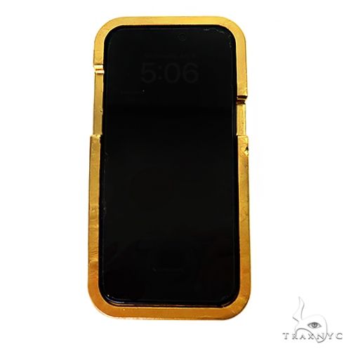 24k Gold IPhone 15 Max Case 69862 - Image 1