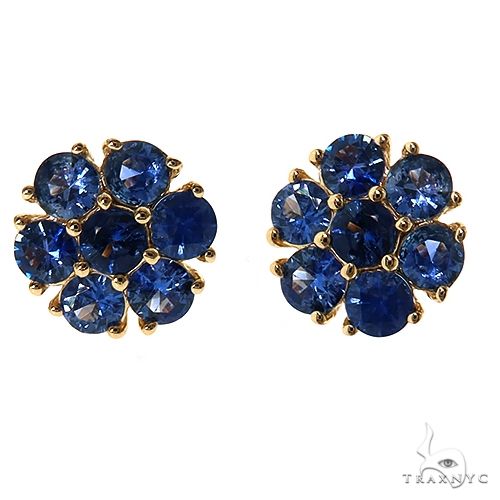 Ocean Breeze Flower Earrings Large 69897 - Image 1