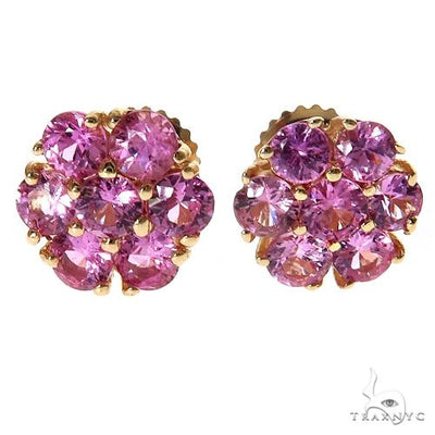 Cherry Blossom Flower Earrings Small 69904 - Image 1