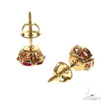Cherry Blossom Flower Earrings Small 69904 - Image 3