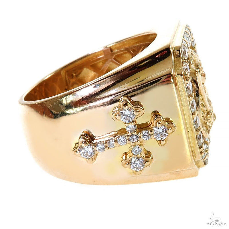 Custom Made St. Jude Diamond Ring 69917 - Image 3