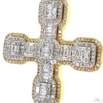 Baguette Diamond Cross Pendant 69951 - Image 4