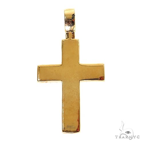 Baguette Diamond Cross Pendant 69954 - Image 3