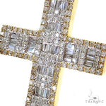 Baguette Diamond Cross Pendant 69954 - Image 4