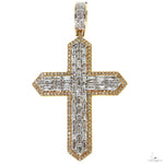 Baguette Diamond Cross Pendant 69955 - Image 1
