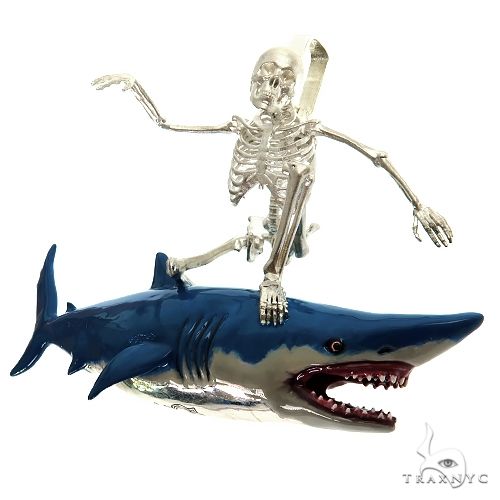 Skeleton Shark Surfer 69965 - Image 3